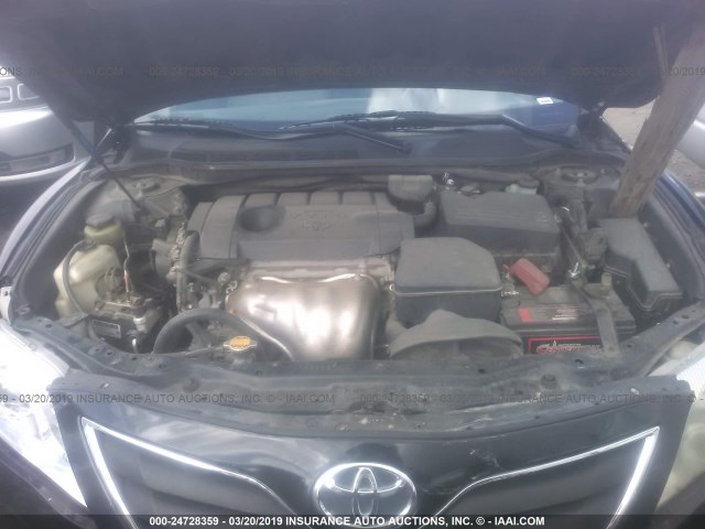 4T1BF3EK0BU131360 - 2011 TOYOTA CAMRY SE/LE/XLE 黑色 照片 10
