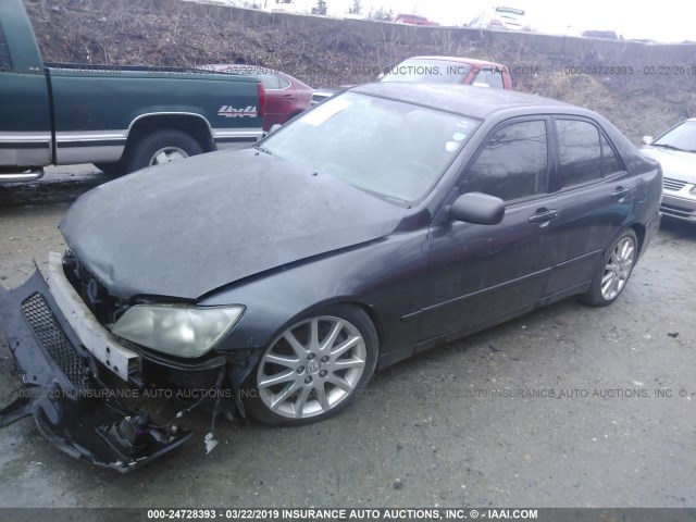 JTHBD192940085173 - 2004 LEXUS IS 300 GRAY photo 2