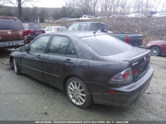 JTHBD192940085173 - 2004 LEXUS IS 300 GRAY photo 3