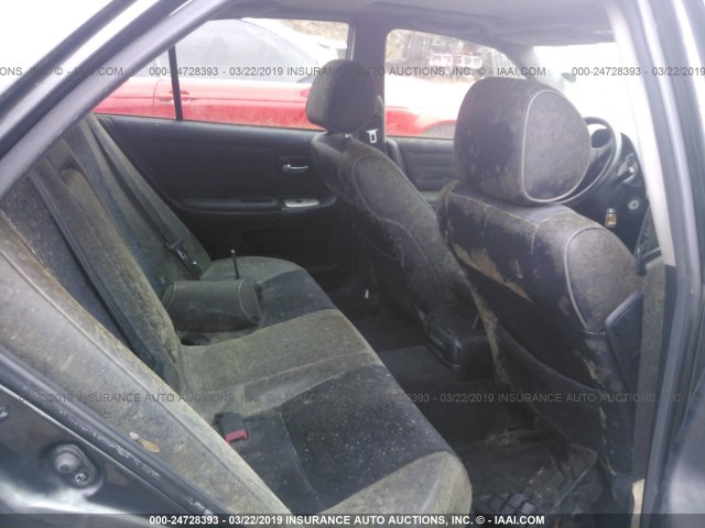 JTHBD192940085173 - 2004 LEXUS IS 300 GRAY photo 8