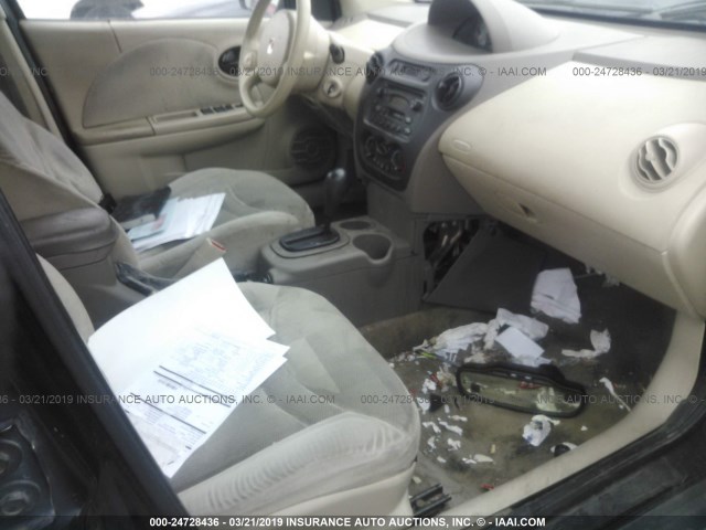 1G8AL52F73Z104439 - 2003 SATURN ION LEVEL 3 GRAY photo 5