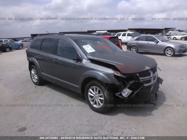 3C4PDCBG9DT618876 - 2013 DODGE JOURNEY SXT GRAY photo 1