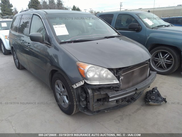 5FNRL38978B092157 - 2008 HONDA ODYSSEY TOURING GRAY photo 1