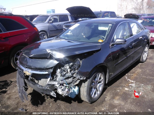 1G11C5SL5EF293357 - 2014 CHEVROLET MALIBU 1LT 黑色 照片 2