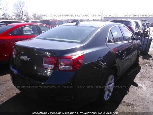 1G11C5SL5EF293357 - 2014 CHEVROLET MALIBU 1LT 黑色 照片 4