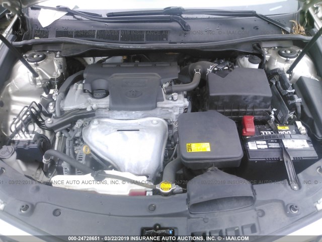 4T4BF1FK5DR292721 - 2013 TOYOTA CAMRY L/SE/LE/XLE Qəhvəyi foto 10