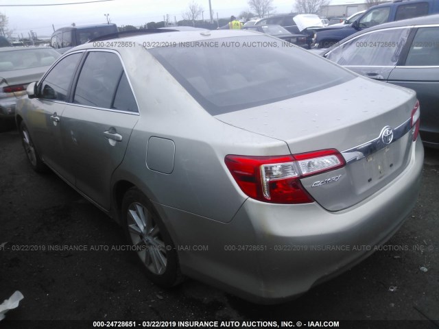 4T4BF1FK5DR292721 - 2013 TOYOTA CAMRY L/SE/LE/XLE Qəhvəyi foto 3