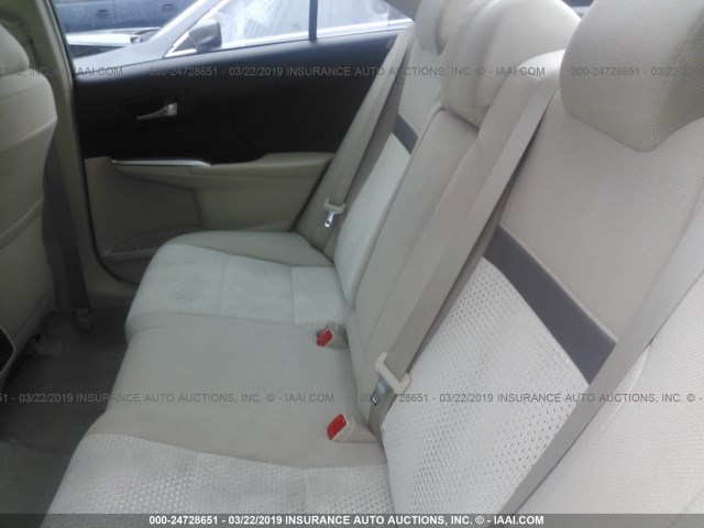 4T4BF1FK5DR292721 - 2013 TOYOTA CAMRY L/SE/LE/XLE Qəhvəyi foto 8