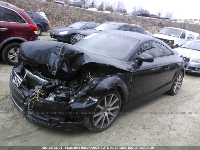 TRUDD38J481048830 - 2008 AUDI TT 3.2 QUATTRO BLACK photo 2