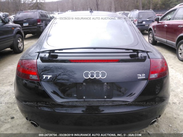 TRUDD38J481048830 - 2008 AUDI TT 3.2 QUATTRO BLACK photo 8