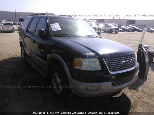 1FMPU17576LA57972 - 2006 FORD EXPEDITION EDDIE BAUER BLACK photo 1