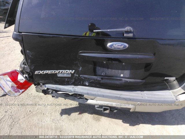 1FMPU17576LA57972 - 2006 FORD EXPEDITION EDDIE BAUER BLACK photo 6