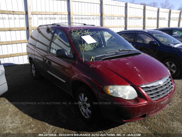 2A4GP54L56R748053 - 2006 CHRYSLER TOWN & COUNTRY TOURING RED photo 1