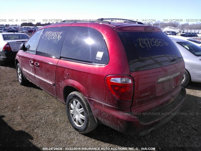 2A4GP54L56R748053 - 2006 CHRYSLER TOWN & COUNTRY TOURING RED photo 3
