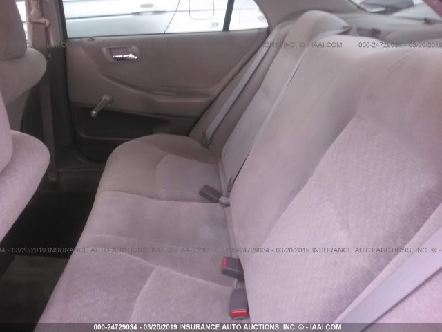 1HGCF86642A084022 - 2002 HONDA ACCORD VALUE SILVER photo 8