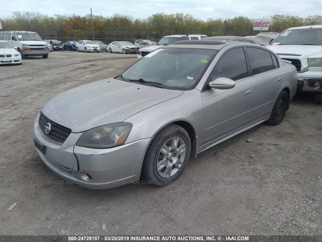 1N4BL11D06N384581 - 2006 NISSAN ALTIMA SE/SL/SE-R SILVER photo 2