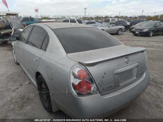 1N4BL11D06N384581 - 2006 NISSAN ALTIMA SE/SL/SE-R SILVER photo 3