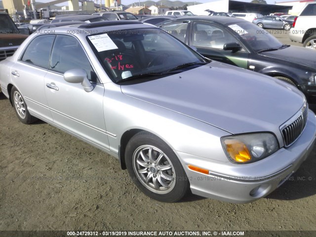 KMHFU45E02A209709 - 2002 HYUNDAI XG 350 SILVER photo 1