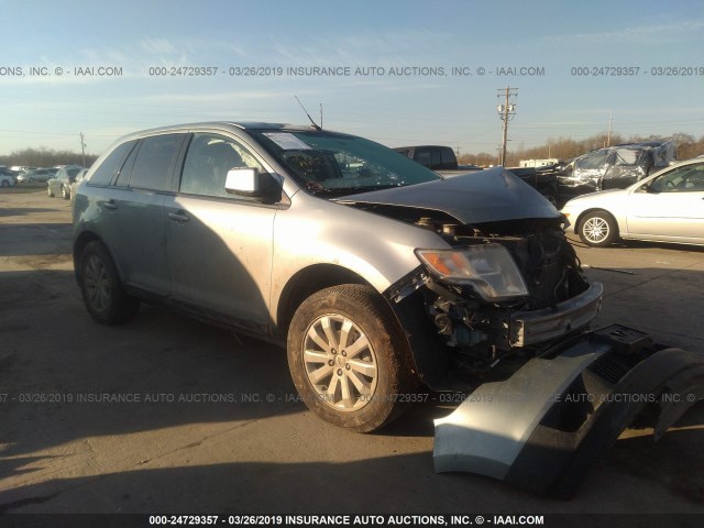 2FMDK38C47BB35272 - 2007 FORD EDGE SEL SILVER photo 1