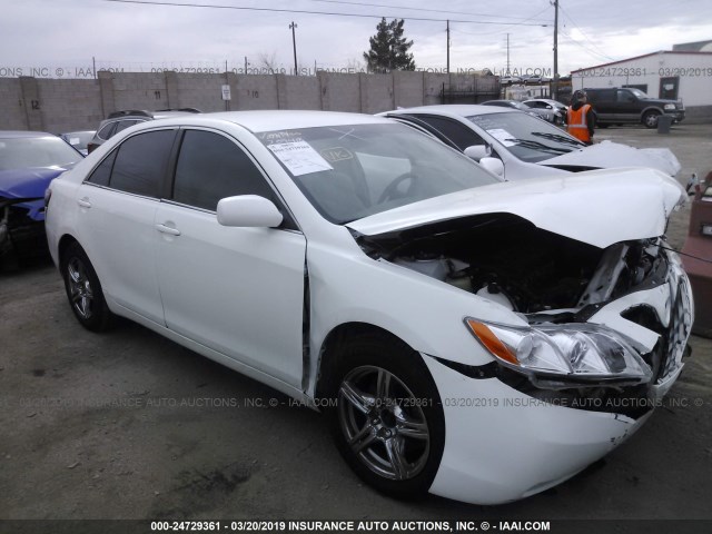 4T1BE46K77U698065 - 2007 TOYOTA CAMRY NEW GENERAT CE/LE/XLE/SE WHITE photo 1