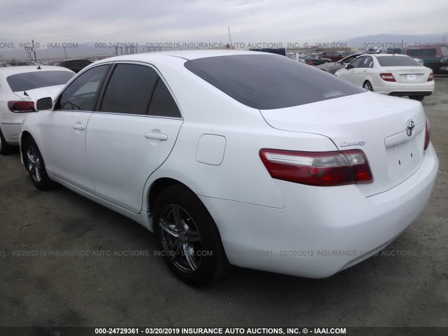 4T1BE46K77U698065 - 2007 TOYOTA CAMRY NEW GENERAT CE/LE/XLE/SE WHITE photo 3