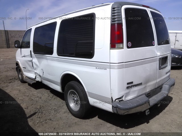 1GBFG15R9Y1274391 - 2000 CHEVROLET EXPRESS G1500  WHITE photo 3