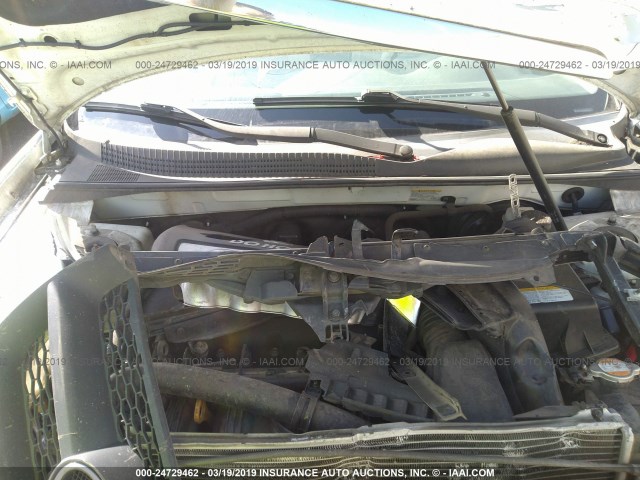 5NPEU46C36H163224 - 2006 HYUNDAI SONATA GLS/LX WHITE photo 10