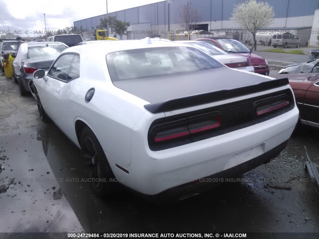 2C3CDZAG4HH548984 - 2017 DODGE CHALLENGER SXT WHITE photo 3