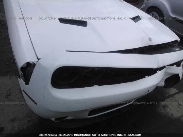 2C3CDZAG4HH548984 - 2017 DODGE CHALLENGER SXT WHITE photo 6