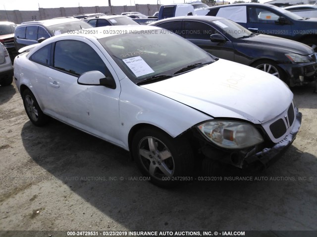 1G2AS18H497239977 - 2009 PONTIAC G5 WHITE photo 1
