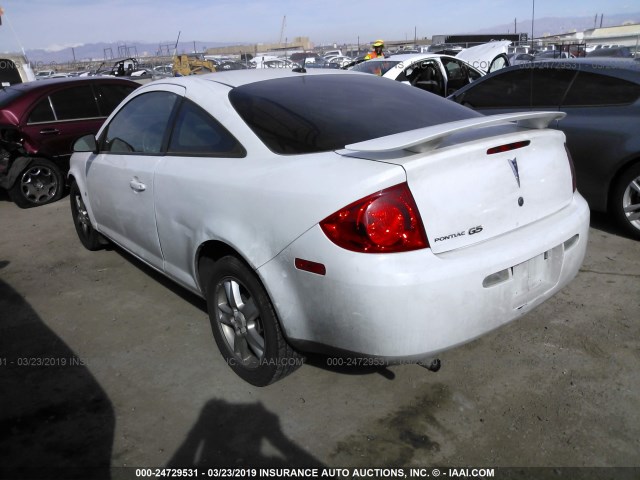1G2AS18H497239977 - 2009 PONTIAC G5 WHITE photo 3