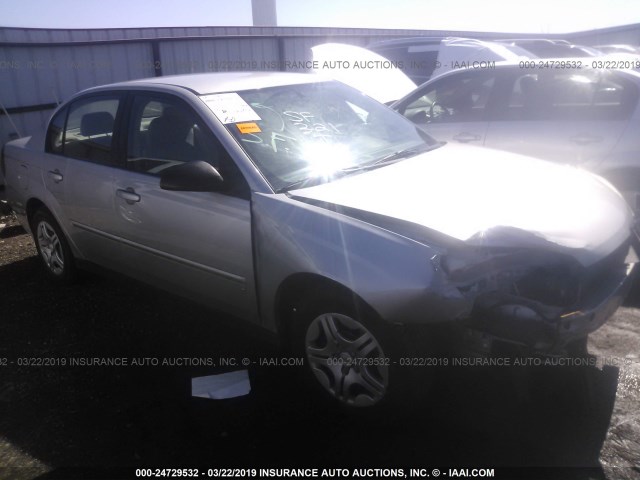 1G1ZS58F47F224668 - 2007 CHEVROLET MALIBU LS SILVER photo 1