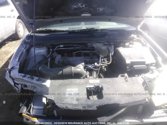 1G1ZS58F47F224668 - 2007 CHEVROLET MALIBU LS SILVER photo 10