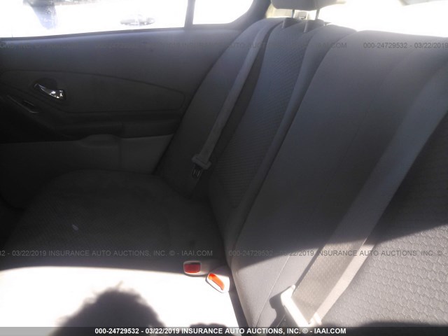 1G1ZS58F47F224668 - 2007 CHEVROLET MALIBU LS SILVER photo 8