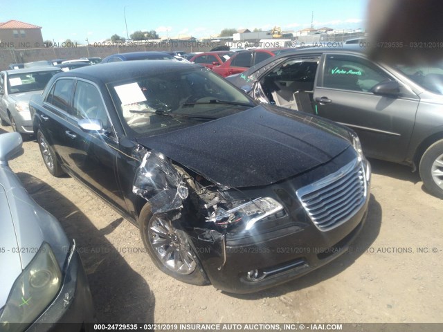 2C3CCACGXCH255973 - 2012 CHRYSLER 300 LIMITED BLACK photo 1