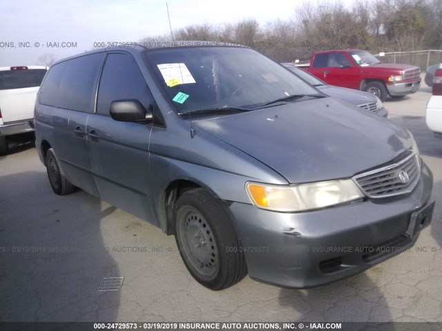 2HKRL1852YH617323 - 2000 HONDA ODYSSEY LX GREEN photo 1