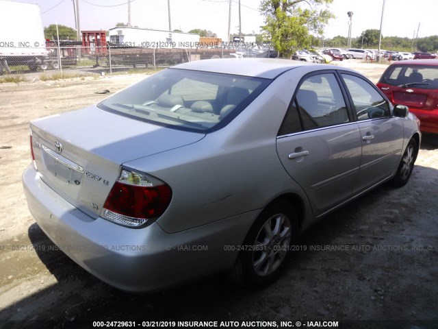 4T1BF32K26U118037 - 2006 TOYOTA CAMRY LE/XLE/SE SILVER photo 4