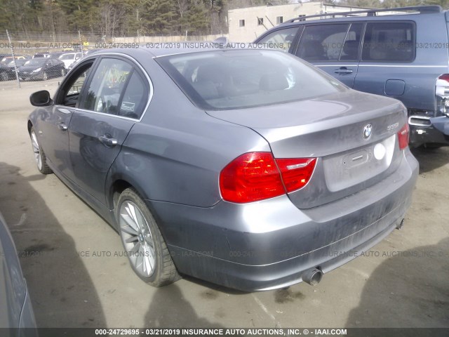 WBAPL5C53BA742994 - 2011 BMW 335 XI GRAY photo 3