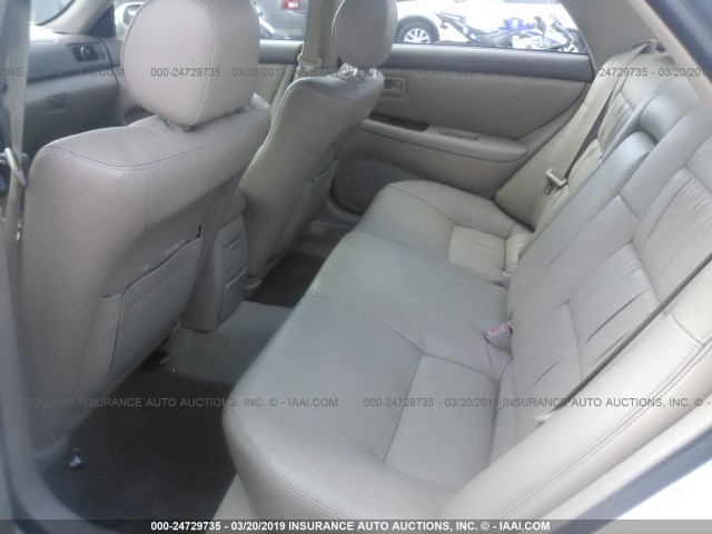 JT8BF28G5W5037687 - 1998 LEXUS ES 300 WHITE photo 8