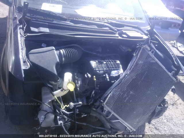 2C4RDGCG5CR204672 - 2012 DODGE GRAND CARAVAN SXT BLACK photo 10