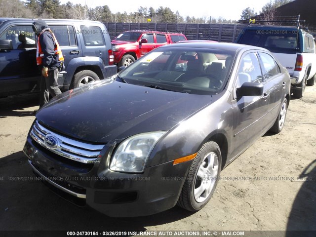 3FAHP06Z66R228992 - 2006 FORD FUSION S GRAY photo 2