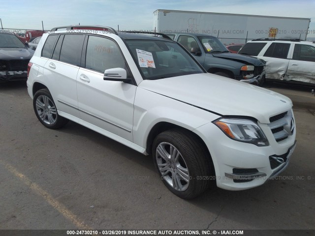 WDCGG0EB0EG183199 - 2014 MERCEDES-BENZ GLK 250 BLUETEC WHITE photo 1