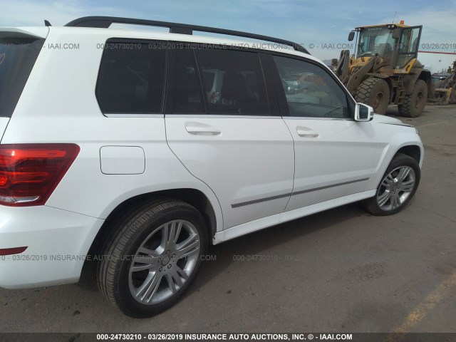 WDCGG0EB0EG183199 - 2014 MERCEDES-BENZ GLK 250 BLUETEC WHITE photo 6