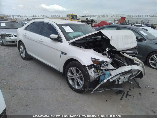 1FAHP2E82FG175266 - 2015 FORD TAURUS SEL WHITE photo 1