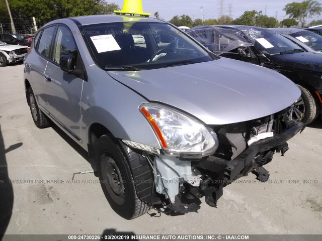 JN8AS5MT8DW502780 - 2013 NISSAN ROGUE S/SV GRAY photo 1