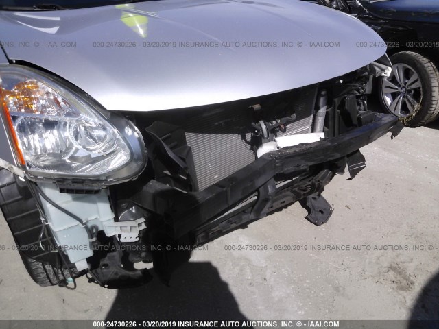 JN8AS5MT8DW502780 - 2013 NISSAN ROGUE S/SV GRAY photo 6