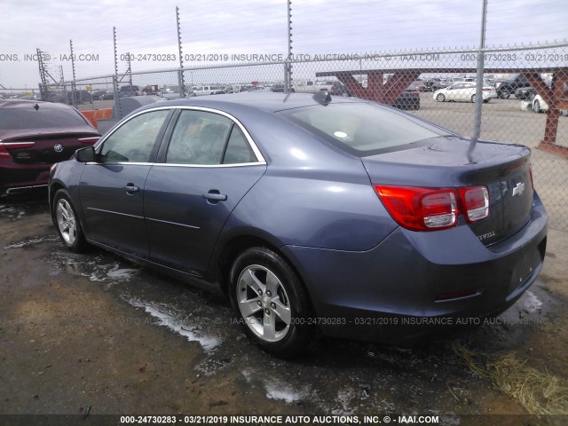 1G11B5SA4DF242660 - 2013 CHEVROLET MALIBU LS BLUE photo 3