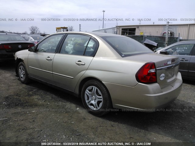 1G1ZS51F56F287237 - 2006 CHEVROLET MALIBU LS GOLD photo 3
