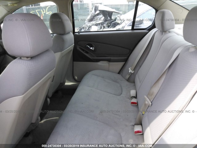1G1ZS51F56F287237 - 2006 CHEVROLET MALIBU LS GOLD photo 8
