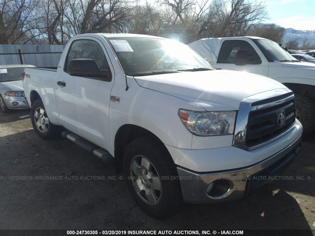 5TFKW5F1XAX004215 - 2010 TOYOTA TUNDRA WHITE photo 1